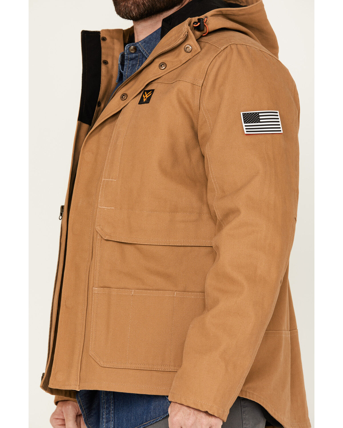Image #3 - Hawx Men's Ashland 2 In 1 Zip-Up Jacket, Tan, hi-res