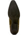 Image #5 - Ariat Women's Chandler Suede Western Booties - Snip Toe, Olive, hi-res
