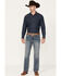 Image #1 - RANK 45® Men's Fistcuff Performance Stretch Slim Fit Straight Jeans , Blue, hi-res
