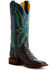 Image #1 - Macie Bean Women's Bite In Shining Armor Caiman Print Leather Western Boot - Broad Square Toe, , hi-res