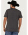Image #4 - Wrangler Men's Americana Long Live Cowboys Short Sleeve Graphic T-Shirt, Charcoal, hi-res