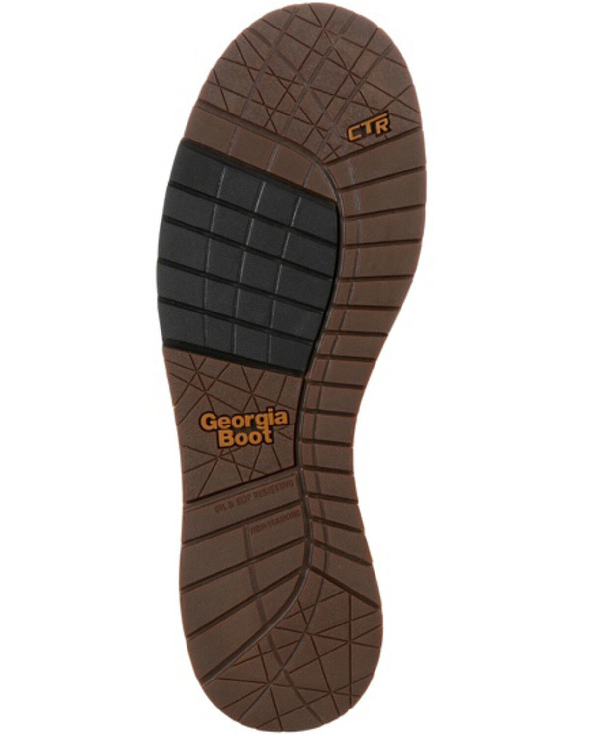 Image #7 - Georgia Boot Men's AMP LT Western Work Boots - Soft Toe, Brown, hi-res