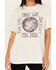 Image #3 - Cleo + Wolf Women's Trust Your Own Heart Oversized Graphic Tee, Cream, hi-res
