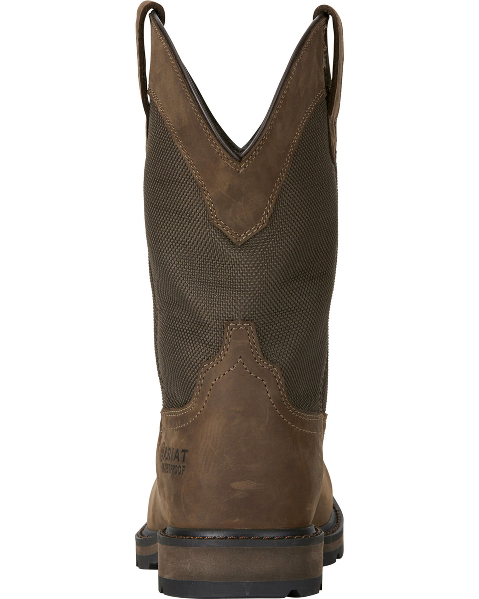 Ariat Men s Groundbreaker Brown Waterproof Square Steel Toe Work Boot