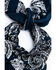 Image #2 - Cody James Men's Silk Black Paisley Bandana, Black, hi-res