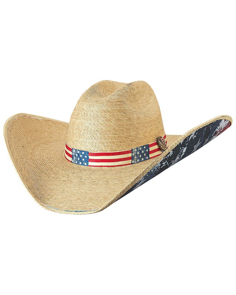Bullhide Women's Truly American Straw Hat, Natural, hi-res
