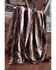 Image #1 - Carstens Home Brown Striped Chinchilla Plush Faux Fur Throw Blanket, Brown, hi-res