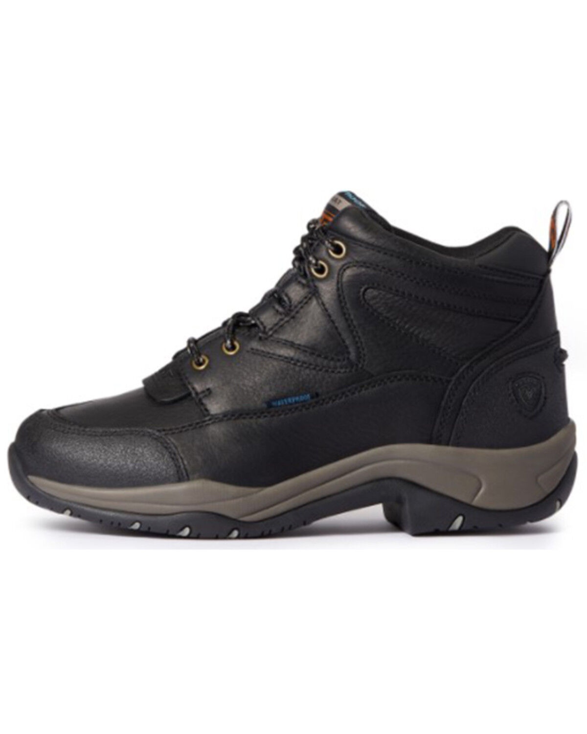 Image #2 - Ariat Women's Terrain H20 Full-Grain Waterproof Hiking Boot - Soft Toe, Black, hi-res