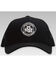RopeSmart Men's Black Hawg Gear Rubber Logo Mesh-Back Trucker Cap, Black, hi-res