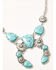 Image #2 - Idyllwind Women's Patomic Statement Squash Blossom Necklace, Silver, hi-res