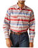 Image #1 - Ariat Men's FR Conestoga Striped Long Sleeve Snap Work Shirt, Multi, hi-res
