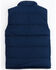 Image #3 - Cody James Toddler Boys' Reversible Puffer Vest, Dark Blue, hi-res