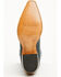 Image #7 - Shyanne Women's Stephanie Floral Western Boots - Snip Toe, Navy, hi-res
