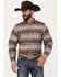 Image #1 - Ariat Men's Nelly Southwestern Striped Long Sleeve Button-Down Western Shirt, Multi, hi-res