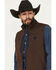 Image #2 - RANK 45® Men's Hazer Softshell Vest, Dark Brown, hi-res