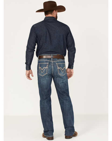 Image #1 - Rock & Roll Denim Men's Medium Wash Vintage Reflex Straight Jeans, Medium Wash, hi-res