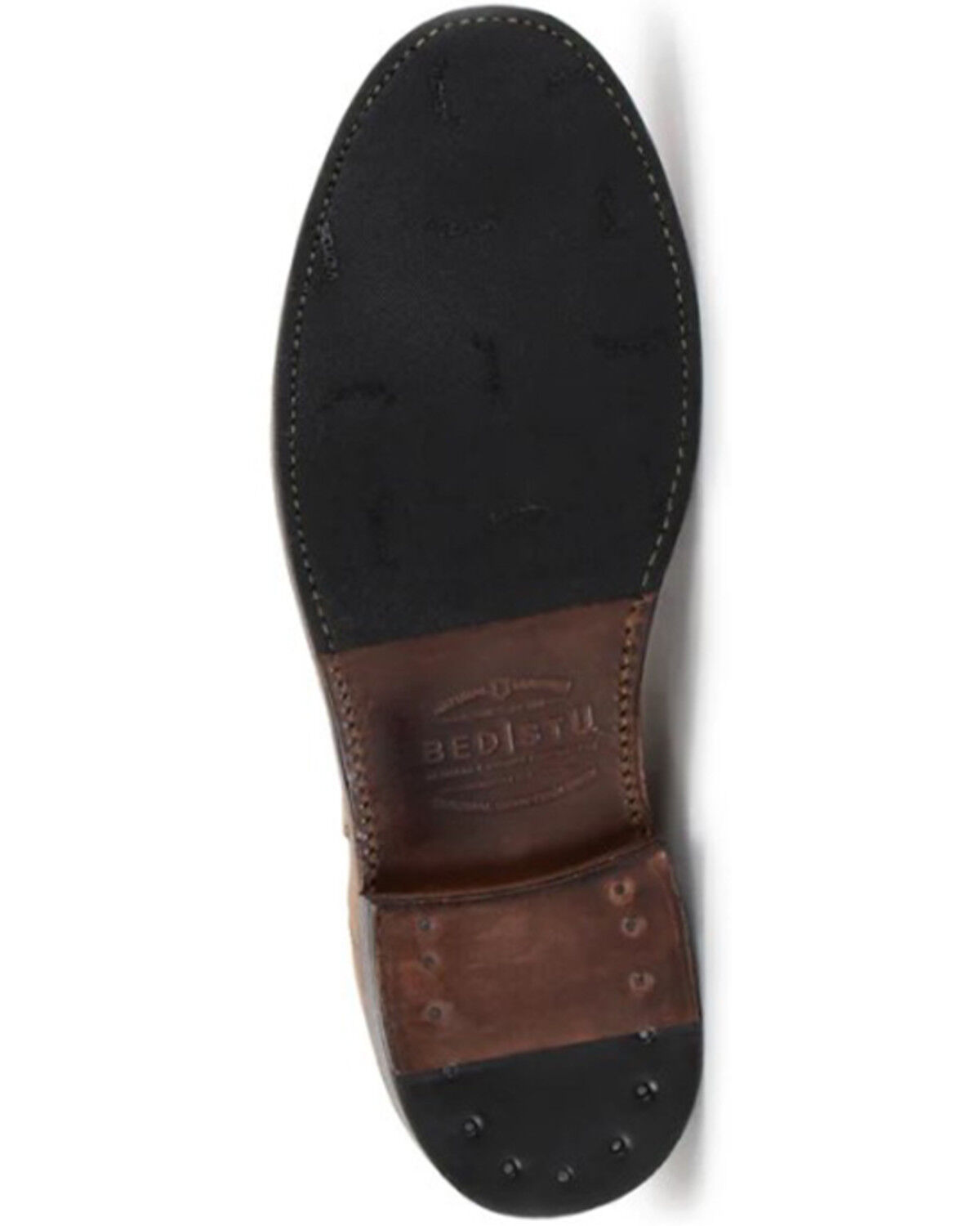 Image #4 - Bed Stu Men's Nando Chelsea Boots - Round Toe, Tan, hi-res