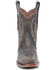 Image #3 - Circle G Women's Embroidered Western Booties - Snip Toe, Chocolate, hi-res