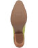 Image #7 - Dingo Women's Fine N' Dandy Leather Booties - Snip Toe, Moss Green, hi-res