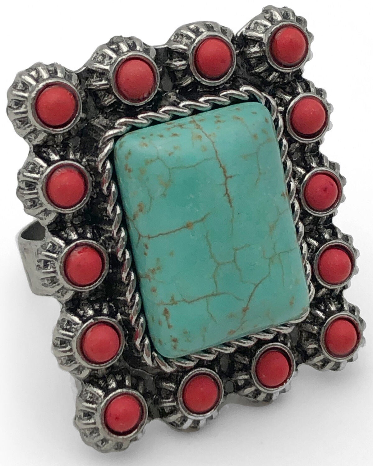 Image #1 - Cowgirl Confetti Women's Killin' Time Ring, Silver, hi-res