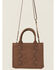Image #3 - Wrangler Women's Boot Barn Exclusive Braided Crossbody Purse, Brown, hi-res