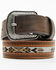 Image #1 - Cody James Boys' Wyatt Braided Strap 2-Toned Belt, Brown, hi-res