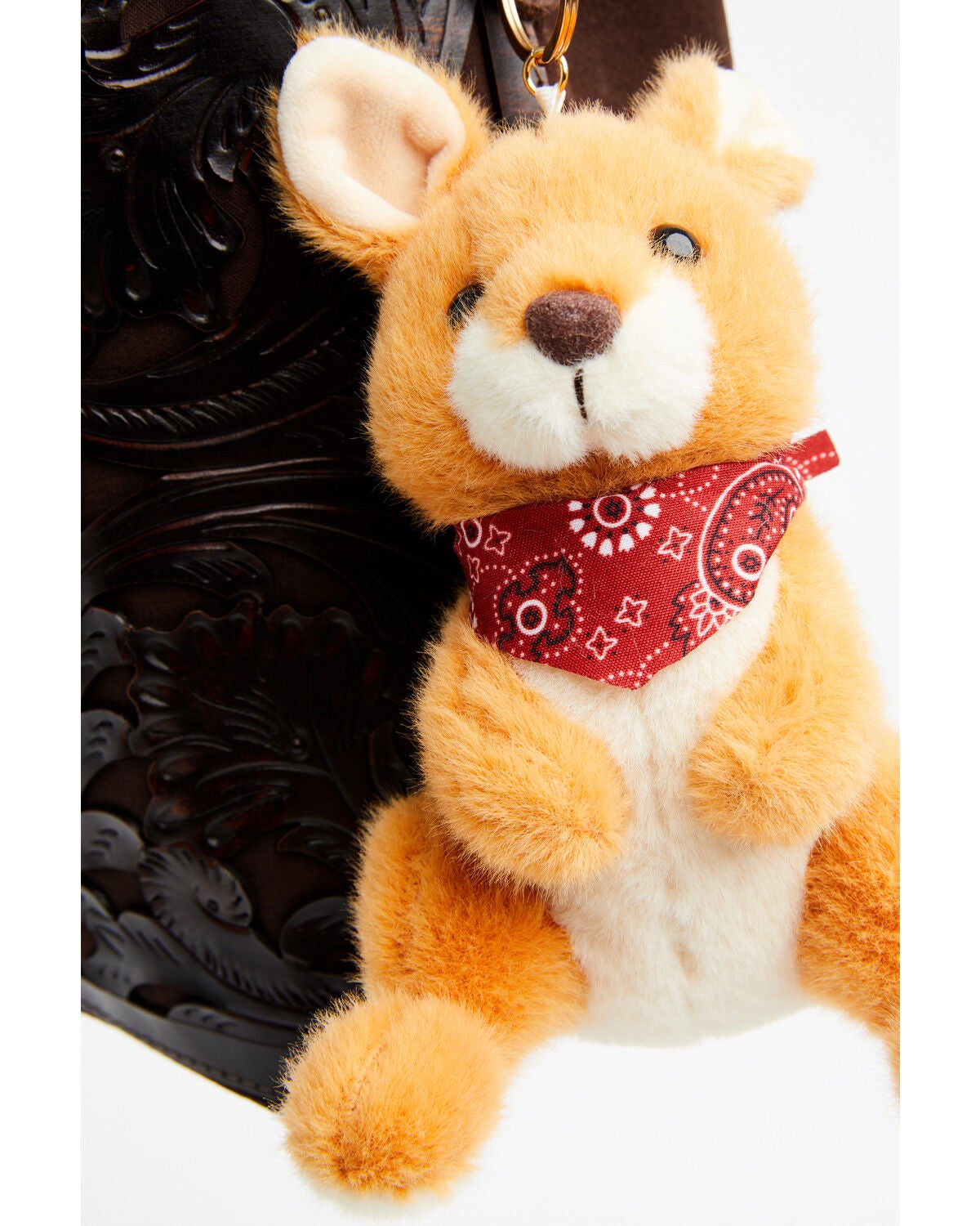 Image #2 - Shyanne Kangaroo Plush Bag Charm, Orange, hi-res