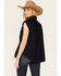 Image #4 - Flying Tomato Women's Dark Wash Denim Vest, Blue, hi-res