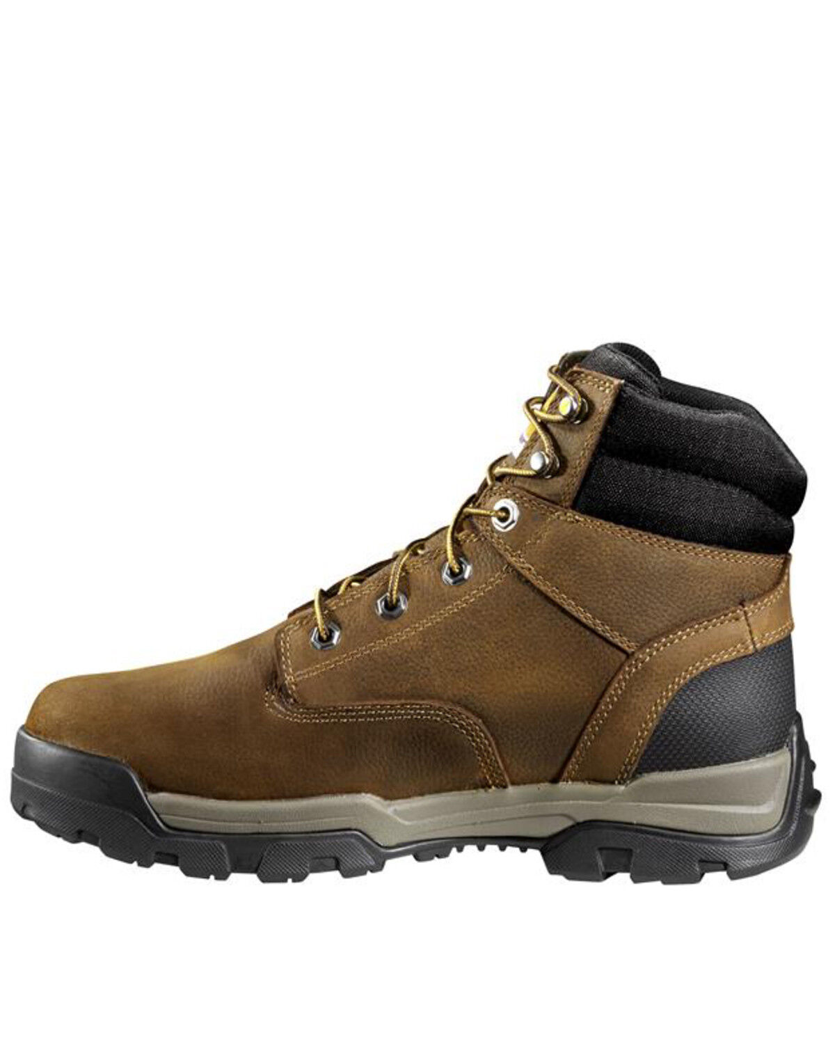 Image #3 - Carhartt Men's Ground Force Waterproof Work Boots - Composite Toe, Brown, hi-res