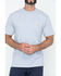 Image #2 - Carhartt Men's Loose Fit Heavyweight Logo Pocket Work T-Shirt - Big & Tall, Hthr Grey, hi-res
