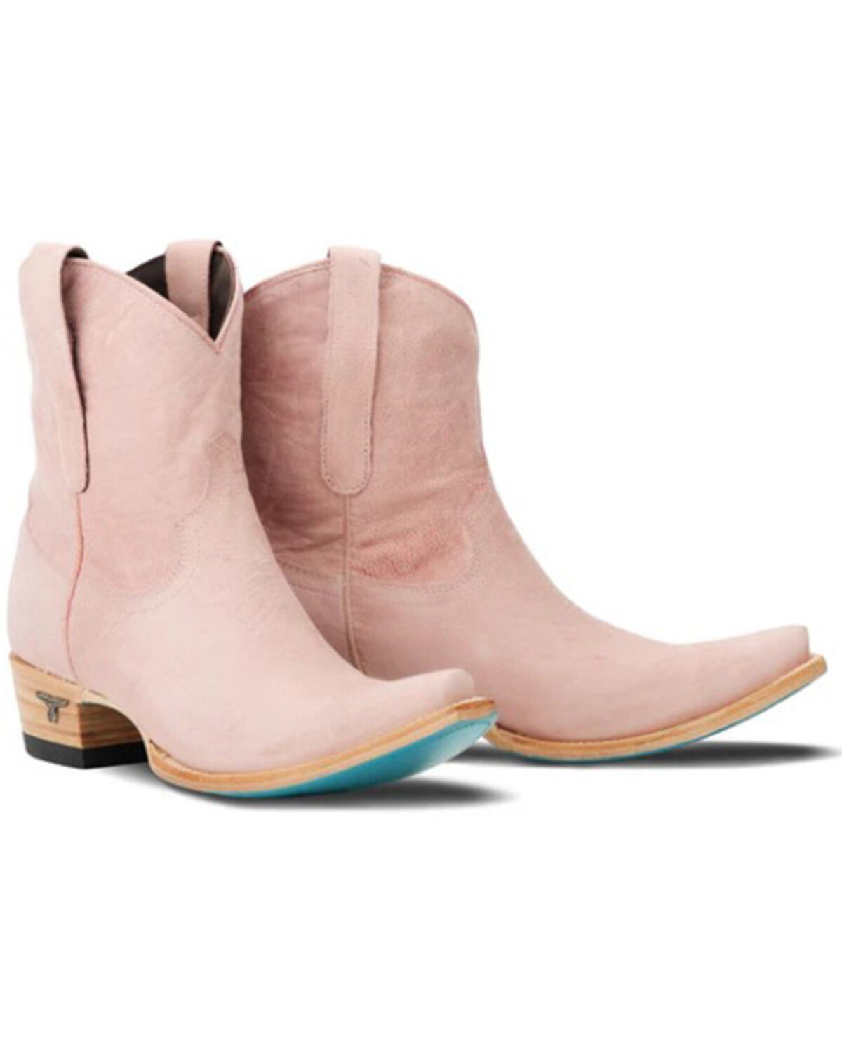Image #1 - Lane Women's Emma Jane Western Booties - Snip Toe, Blush, hi-res