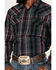 Image #3 - Gibson Men's Purple Hazed Plaid Snap Western Shirt , Purple, hi-res