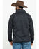 Stetson Men's Charcoal Fuzzy Bonded Sweater , Grey, hi-res