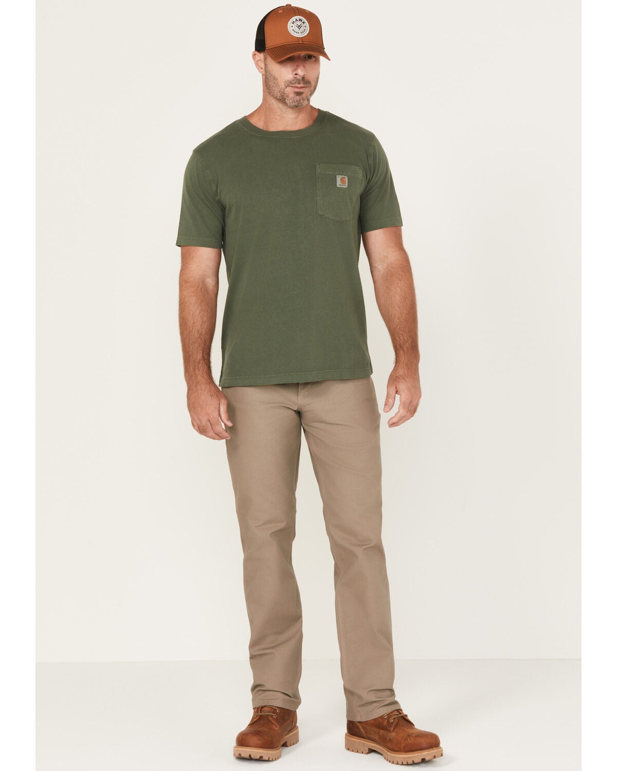 Carhartt Men's Rugged Flex&reg; Work Pants, Tan, hi-res