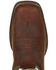 Durango Men's Army Green USA Western Performance Boots - Square Toe, Brown, hi-res