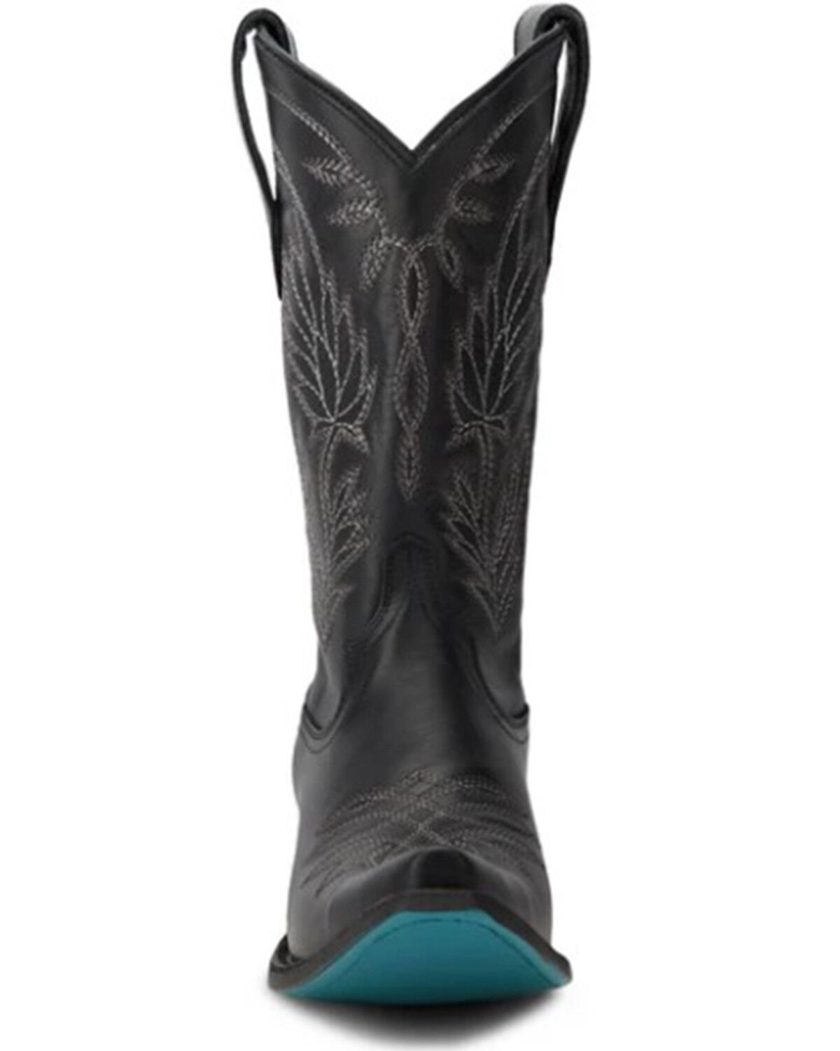 Image #4 - Lane Women's Sandaga Midi Western Boots - Snip Toe, Jet Black, hi-res
