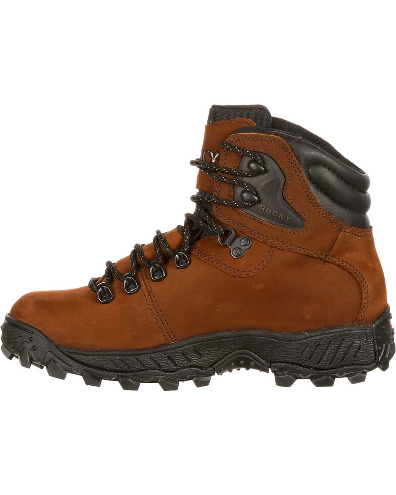 Rocky Men's Ridge Top Hiker Boots, Dark Brown, hi-res