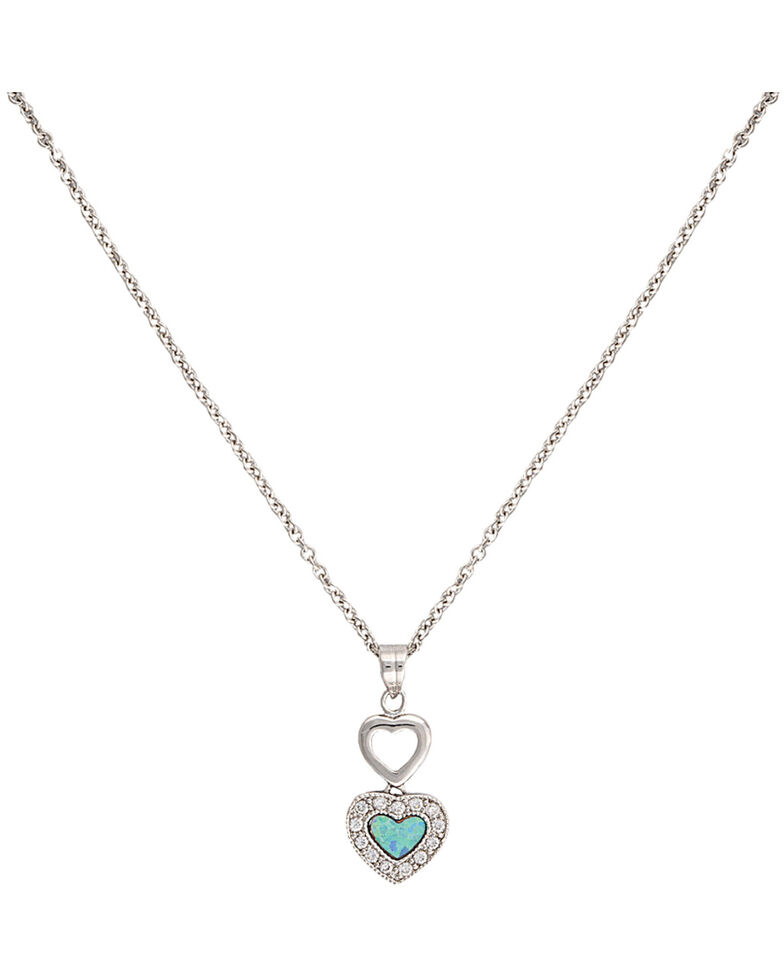 Montana Silversmiths River Lights in Love Necklace, Multi, hi-res