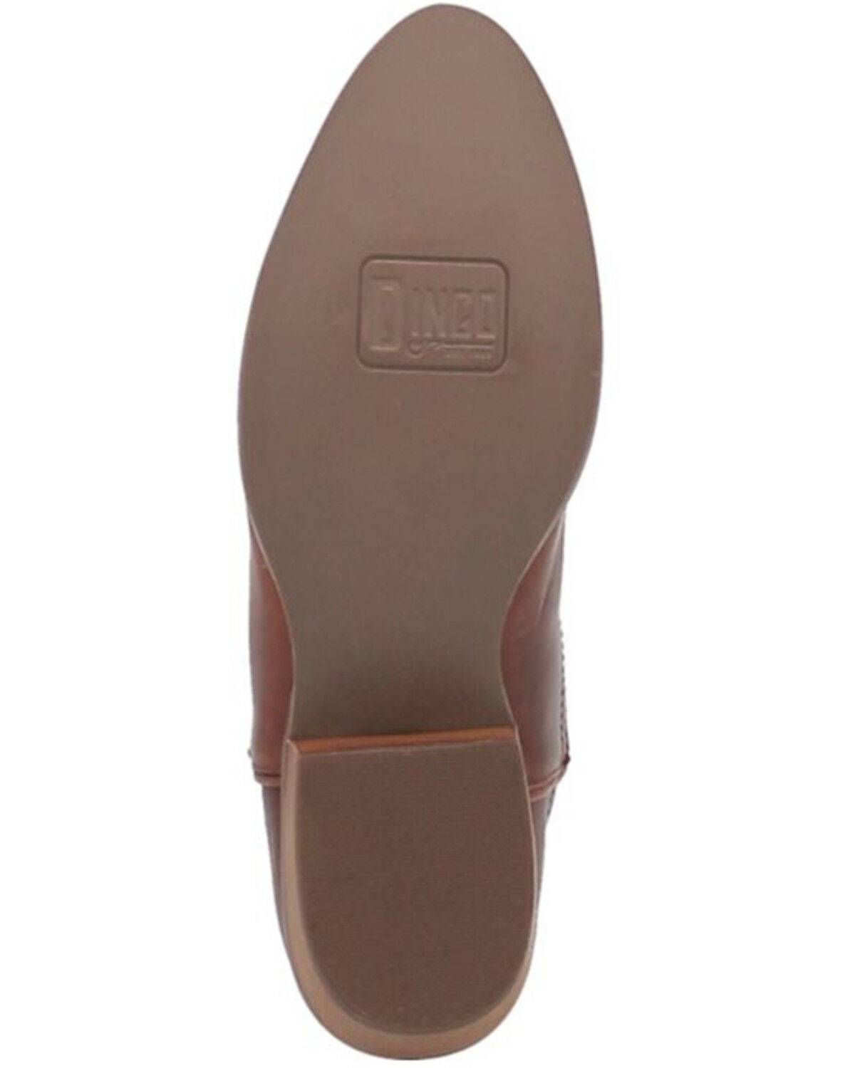 Image #7 - Dingo Women's Seguaro Western Booties - Round Toe, Brown, hi-res