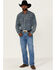 Image #1 - Blue Ranchwear Men's Bronc Rider Light Medium Wash Rigid Regular Straight Jeans , Light Medium Wash, hi-res