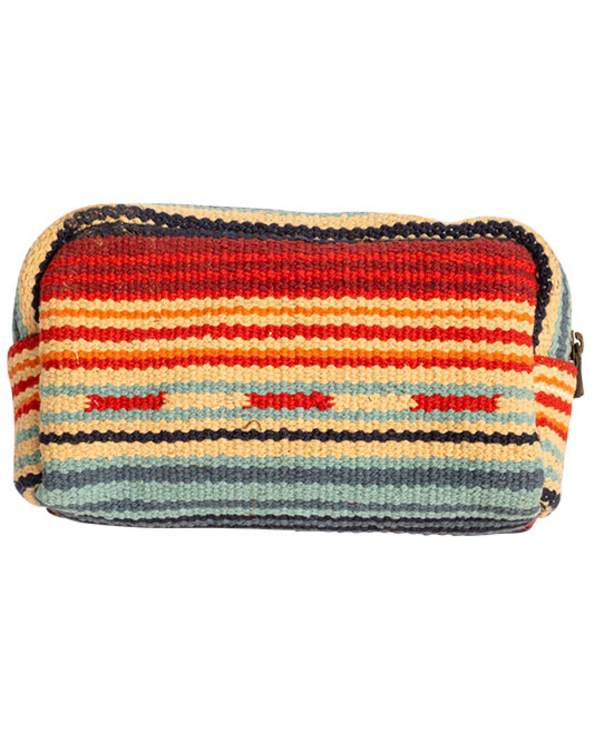 Image #2 - STS Ranchwear By Carroll Women's Chaynee Mountain Cosmetic Bag, Brown, hi-res