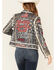 Double D Ranch Women's Liberty & Justice For All Zip-Front Jacket , Indigo, hi-res