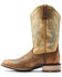 Image #2 - Ariat Women's Olena Western Performance Boots - Broad Square Toe, Brown, hi-res