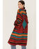 Image #4 - Wrangler Women's Southwestern Stripe Print Duster, Rust Copper, hi-res