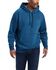 Image #1 - Ariat Men's Logo Graphic Hooded Sweatshirt, Blue, hi-res