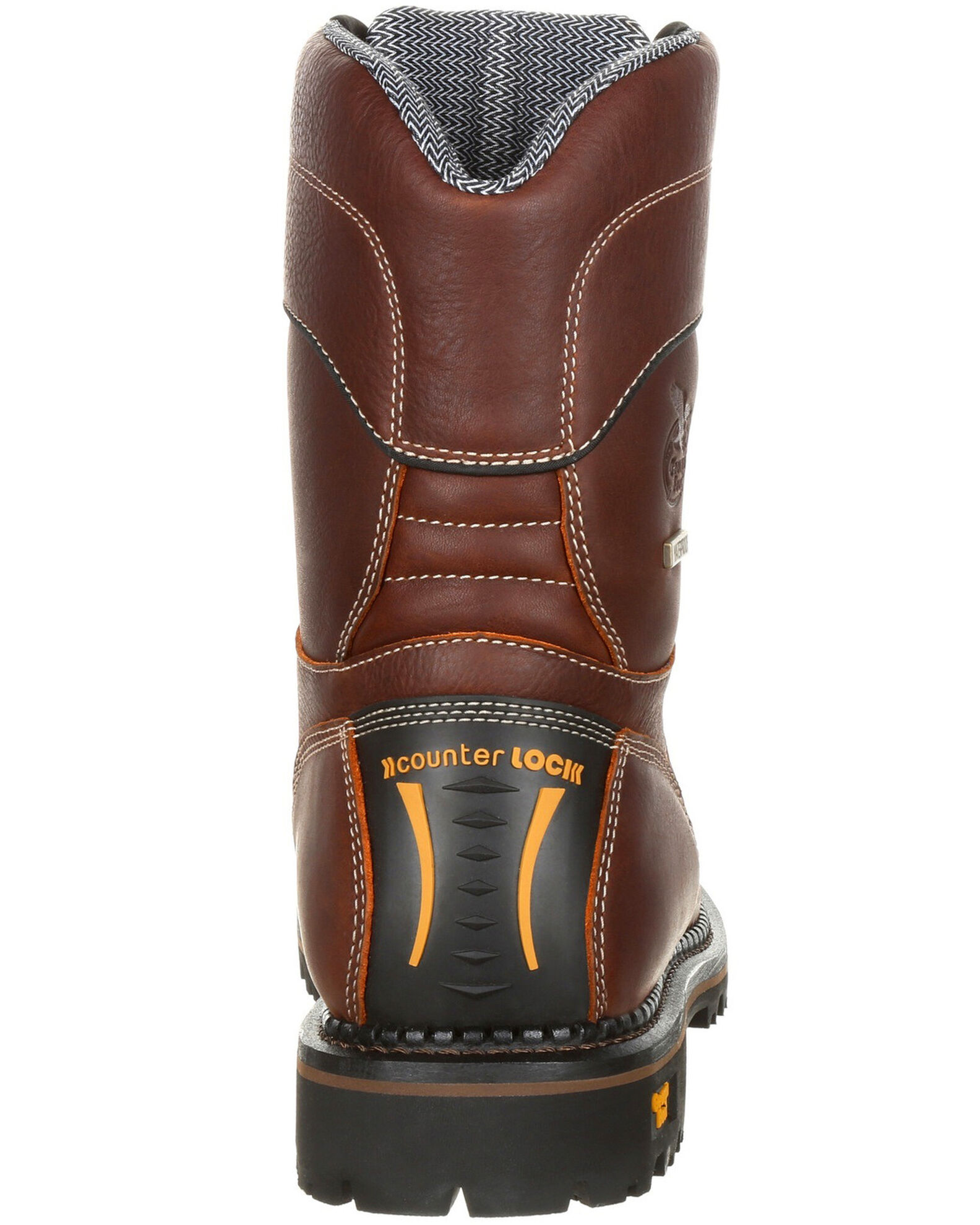 Image #4 - Georgia Boot Men's Amp LT Waterproof Logger Boots - Round Toe, , hi-res
