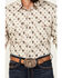 Image #3 - Panhandle Men's Select Medallion Print Long Sleeve Snap Western Shirt, Tan, hi-res
