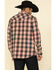 Cody James Men's Spruce Plaid Long Sleeve Western Flannel Shirt - Tall , Black/red, hi-res