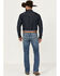 Image #3 - Ariat Men's M7 Peconic Remming Medium Wash Slim Straight Stretch Jeans, Medium Wash, hi-res