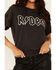 Image #3 - Rock & Roll Denim Women's Rodeo Short Sleeve Graphic Tee, Black, hi-res